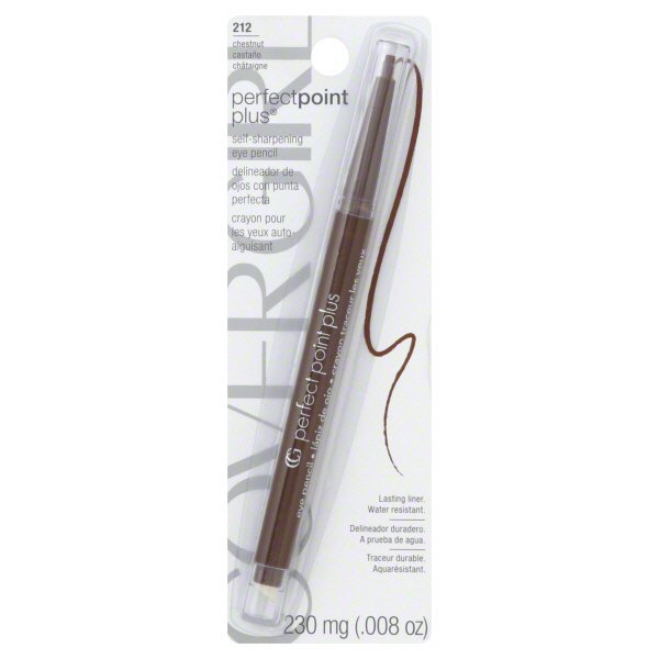 CoverGirl Perfect Point Plus Chestnut 212 SelfSharpening Eye Pencil