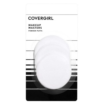 Covergirl Makeup Master Powder Puffs, 3 ct