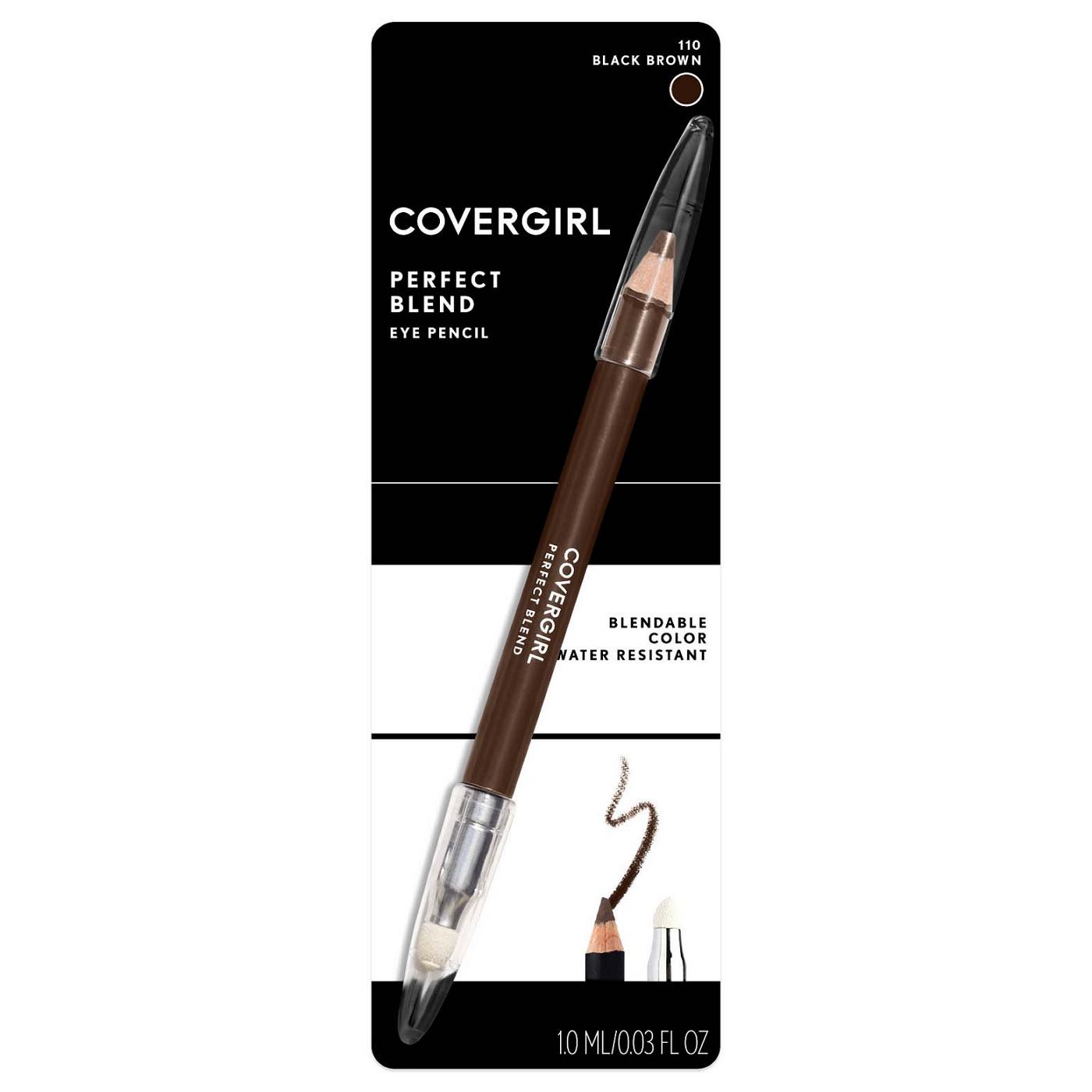 Covergirl Perfect Blend 110 Black Brown; image 1 of 3
