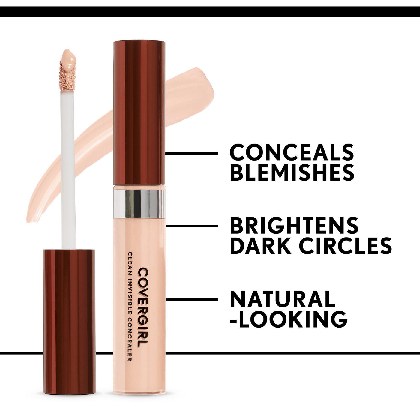 Covergirl Clean Invisible Concealer 125 Light - Shop Concealer & color ...