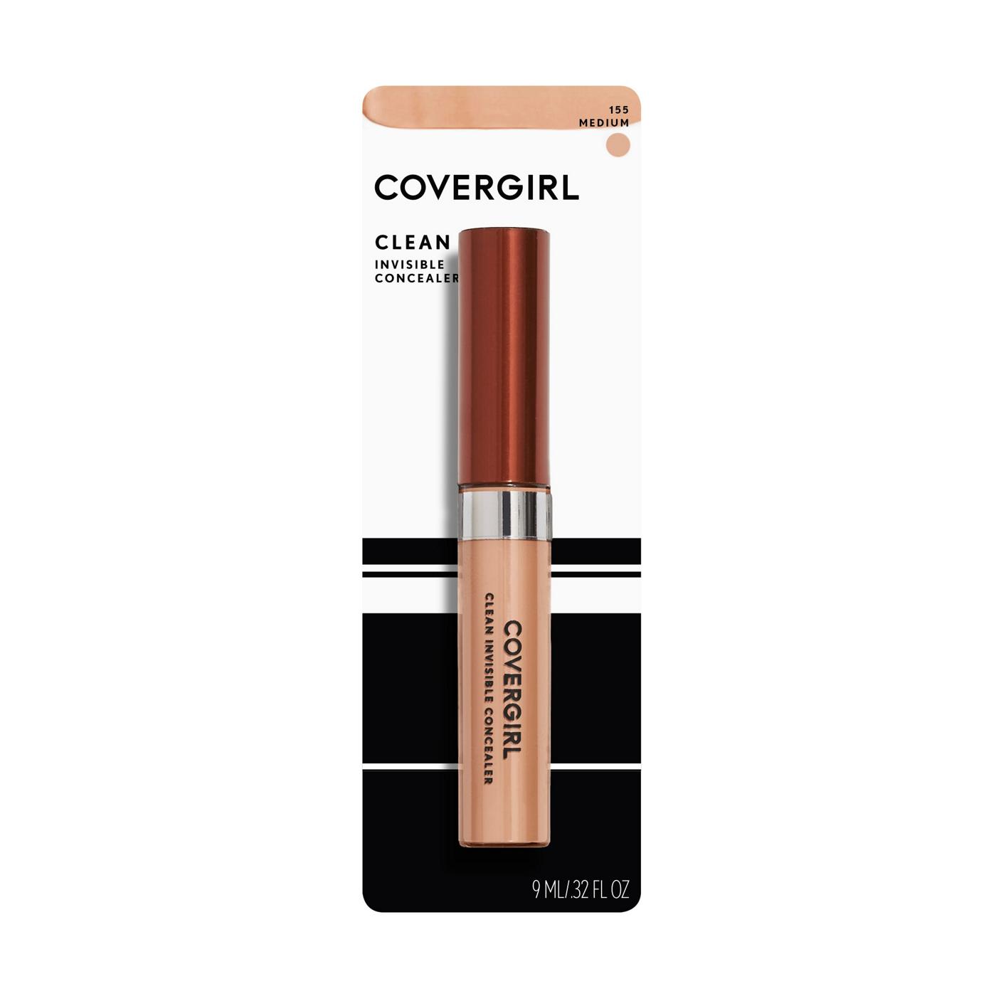 Covergirl Clean Invisible Concealer 155 Medium; image 1 of 10