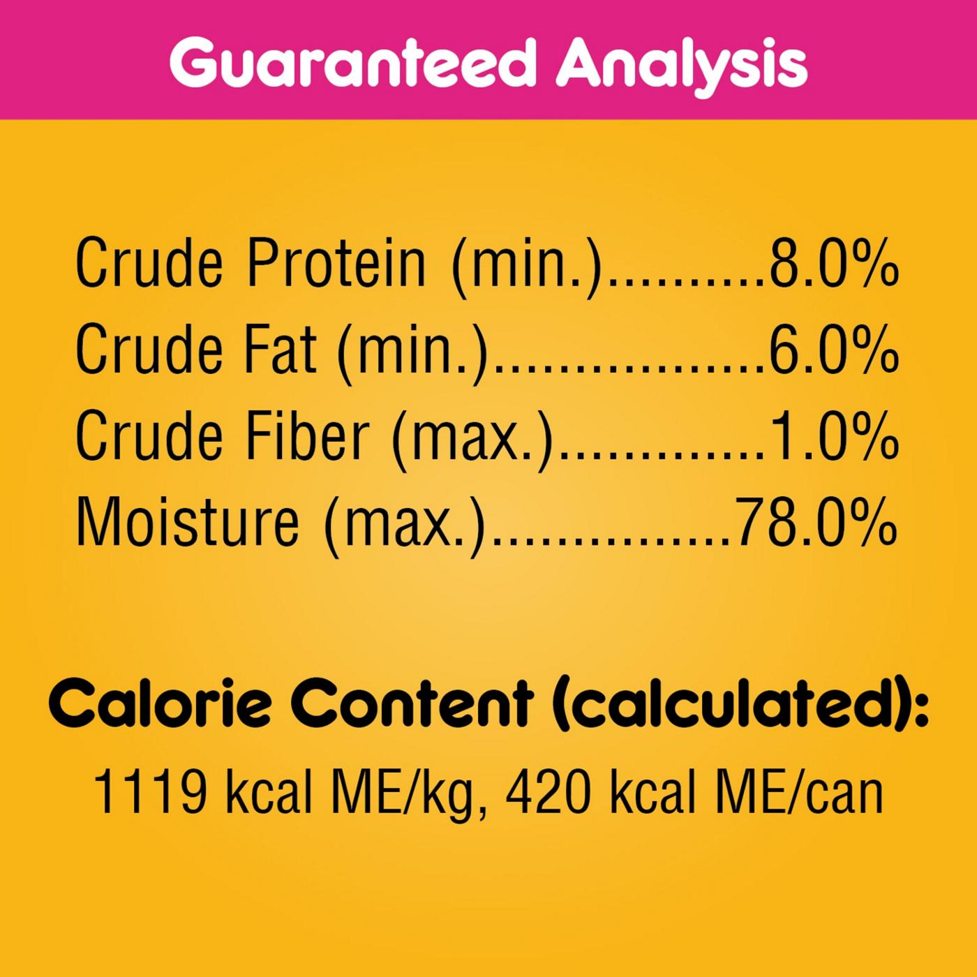 Pedigree chopped ground dinner with outlet beef