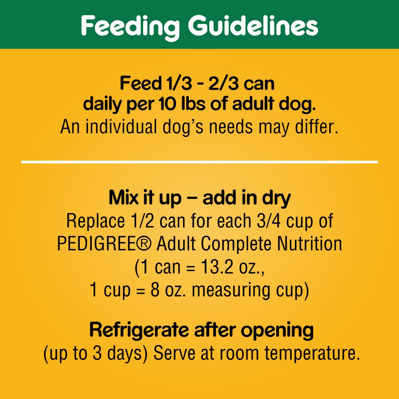 Pedigree Chopped Ground Dinner with Turkey & Bacon Soft Wet Dog Food; image 2 of 5