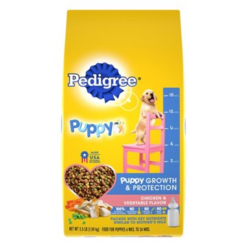 Pedigree Puppy Dry Puppy Food - Chicken Rice and Vegetable Flavor