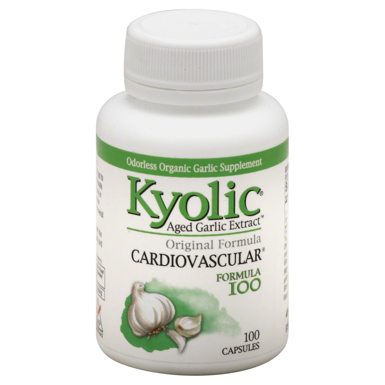 Kyolic Odorless Organic Aged Garlic Extract Original Cardiovascular Formula Capsules Shop