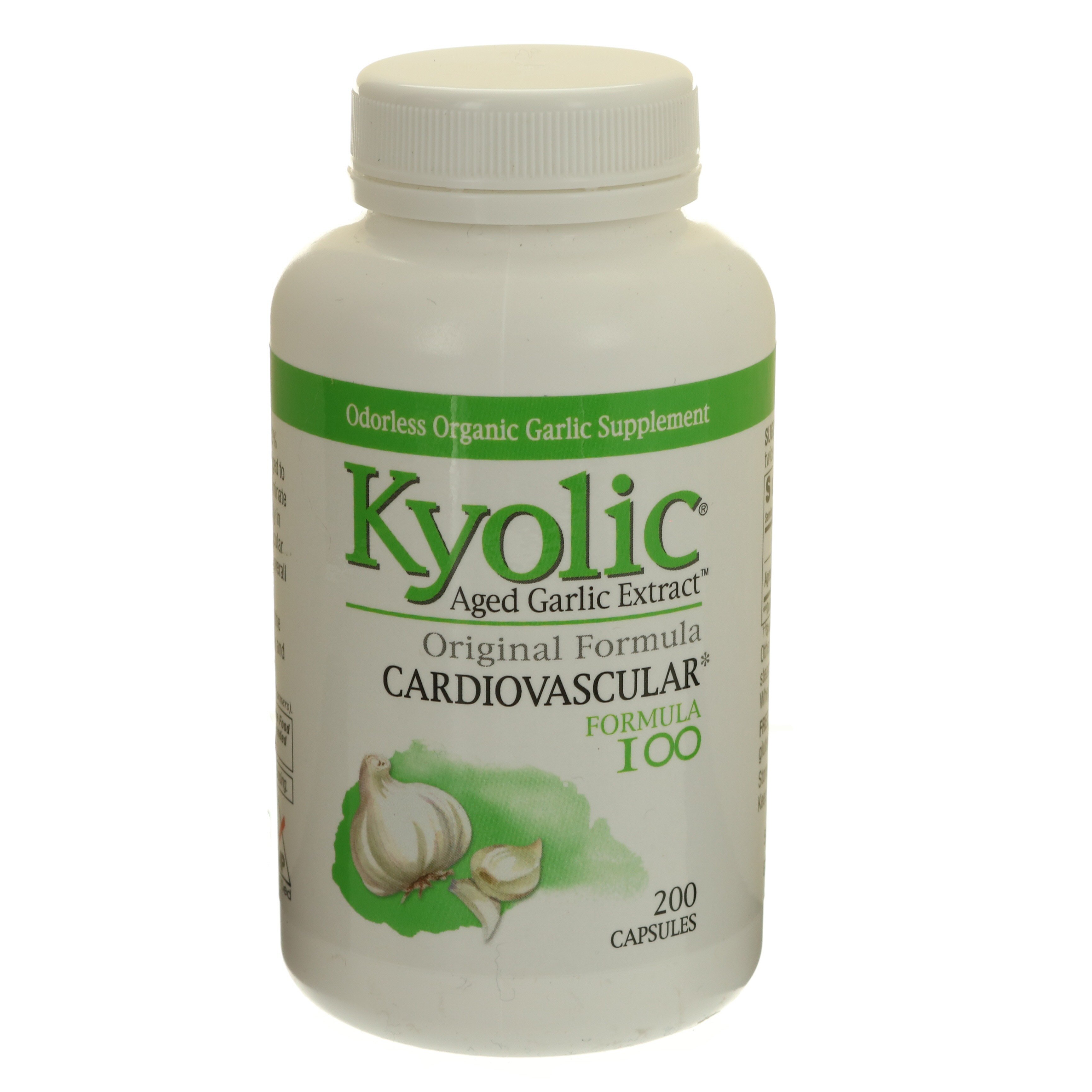 Kyolic Odorless Organic Aged Garlic Extract Original Cardiovascular