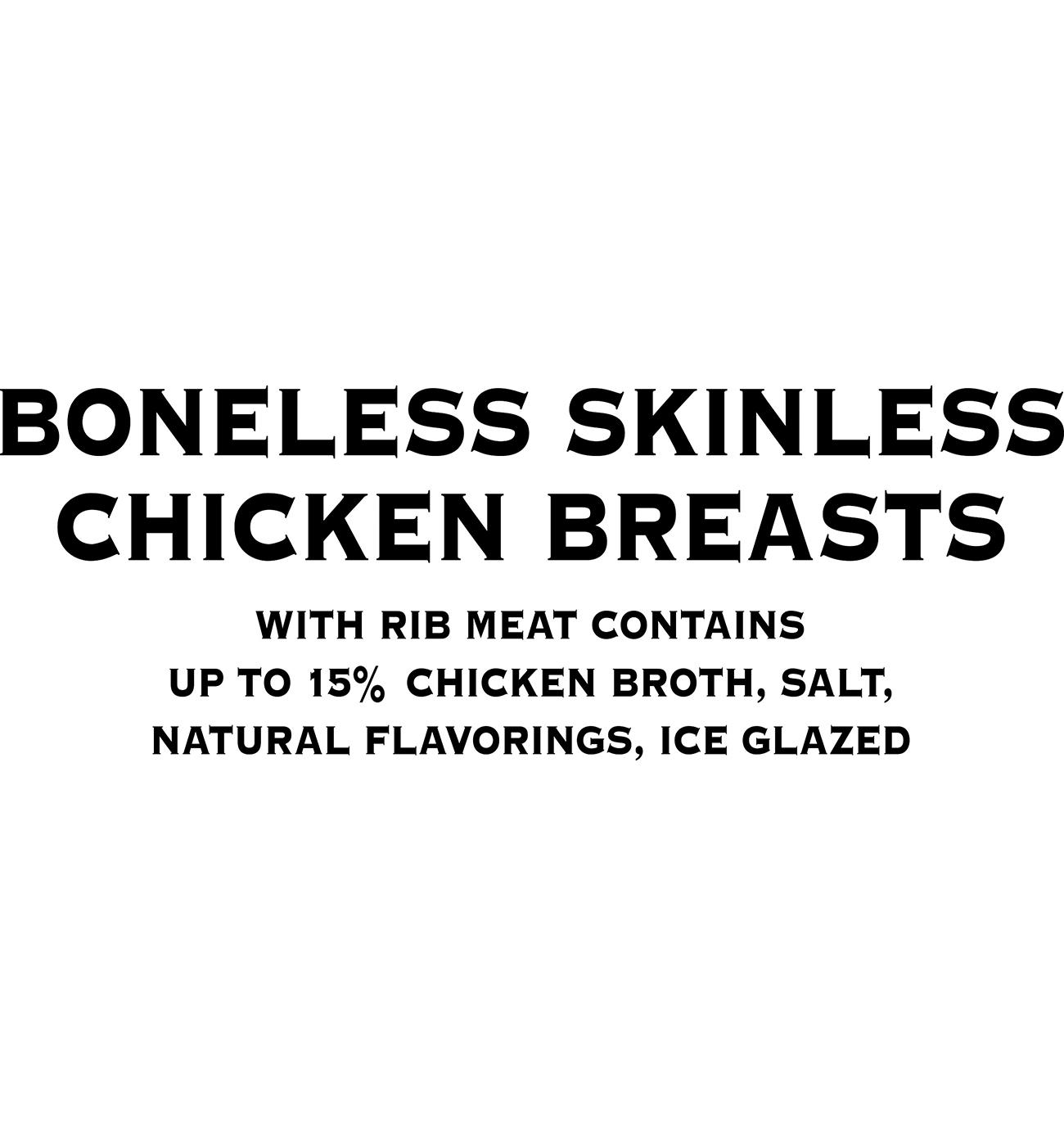 Tyson Frozen Boneless Skinless Chicken Breasts, Thin Sliced; image 3 of 3