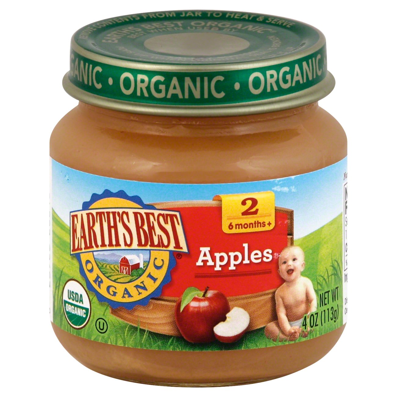 earth organic baby food