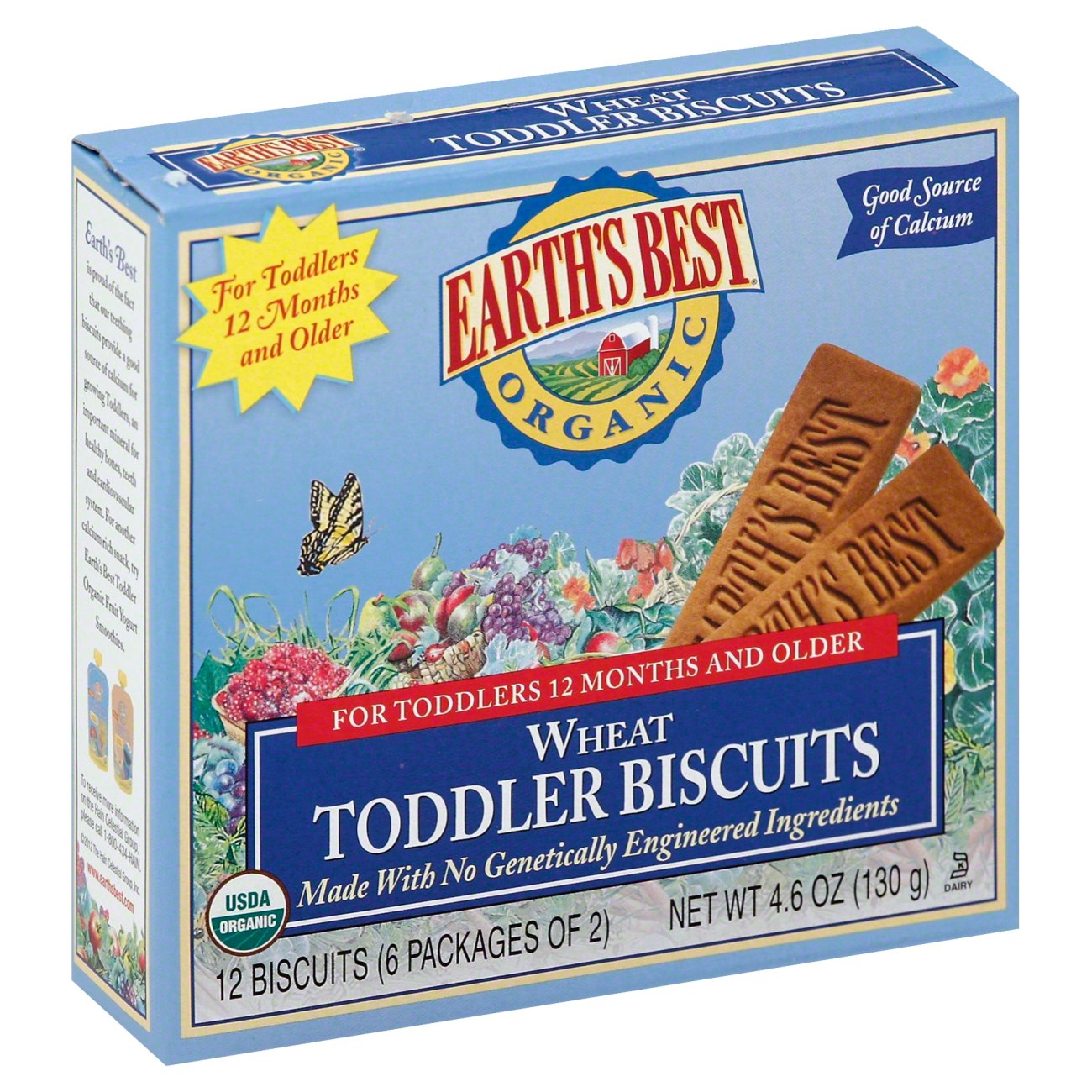 Organic hot sale teething biscuits