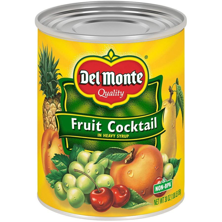 del monte canned fruit nutrition facts