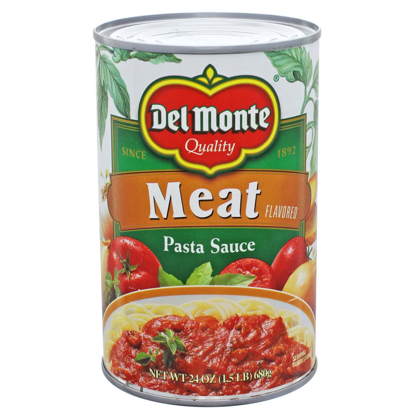 Del Monte Meat Flavored Pasta Sauce; image 1 of 2