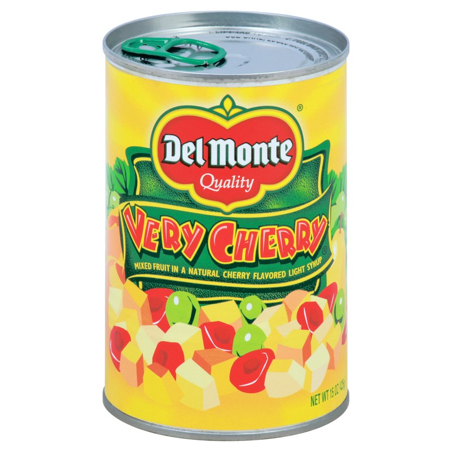 Del Monte Very Cherry Mixed Fruit, 15 oz