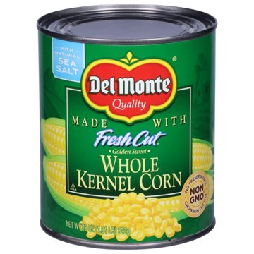 Del Monte Golden Sweet Whole Kernel Corn, 29 oz
