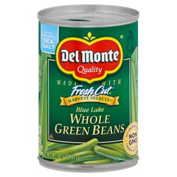 Del Monte Blue Lake Whole Greens Beans, 14.5 oz