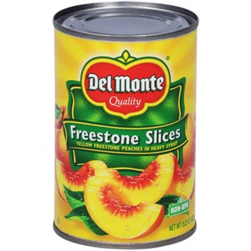 Del Monte Freestone Sliced Peaches in Heavy Syrup, 15.25 oz