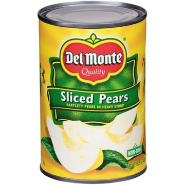 Del Monte Sliced Pears in Heavy Syrup, 15.25 oz