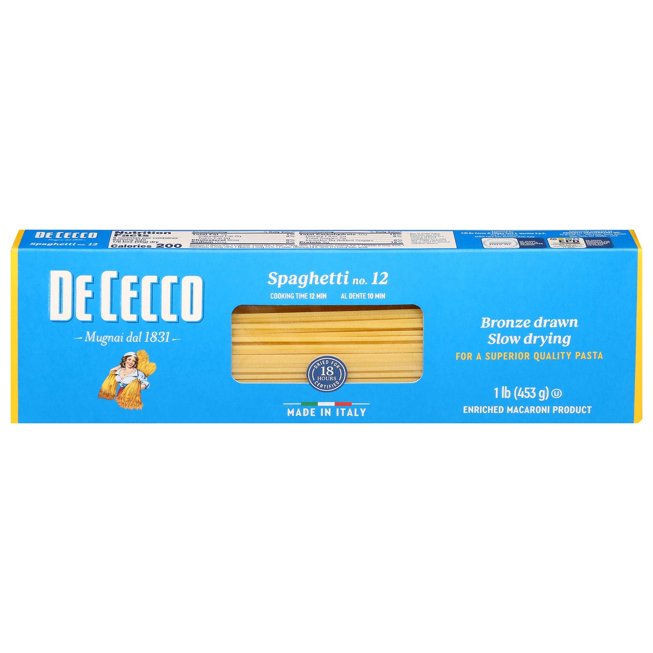 De Cecco Spaghetti No. 12 Shop Pasta at HEB