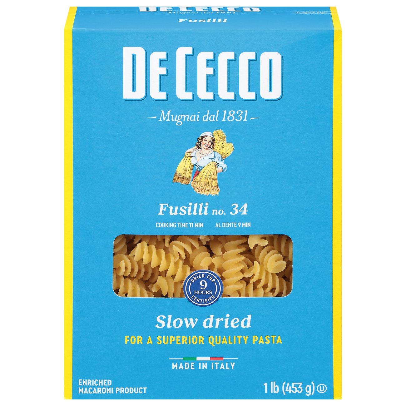 De Cecco Fusilli No. 34 - Shop Pasta & Rice at H-E-B