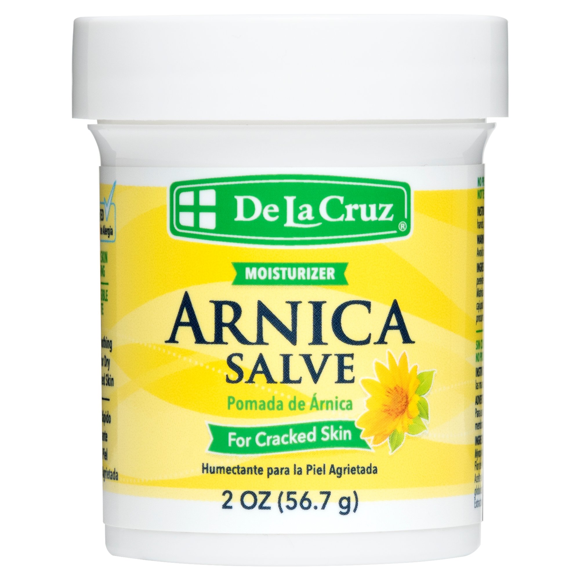 De La Cruz Arnica Salve Moisturizer, 2 oz | Low Prices & Quality