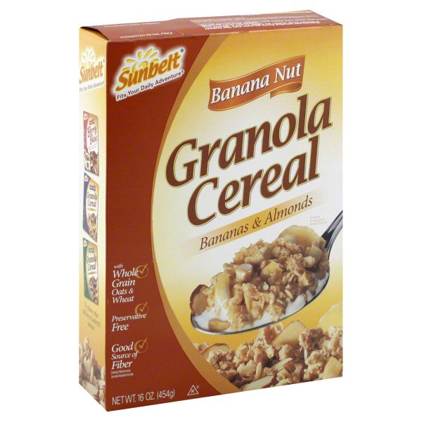 Sunbelt Banana Nut Granola Cereal Shop Cereal & Breakfast at HEB