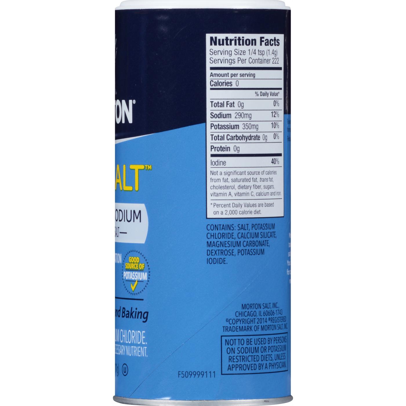 Morton Low Sodium Lite Salt