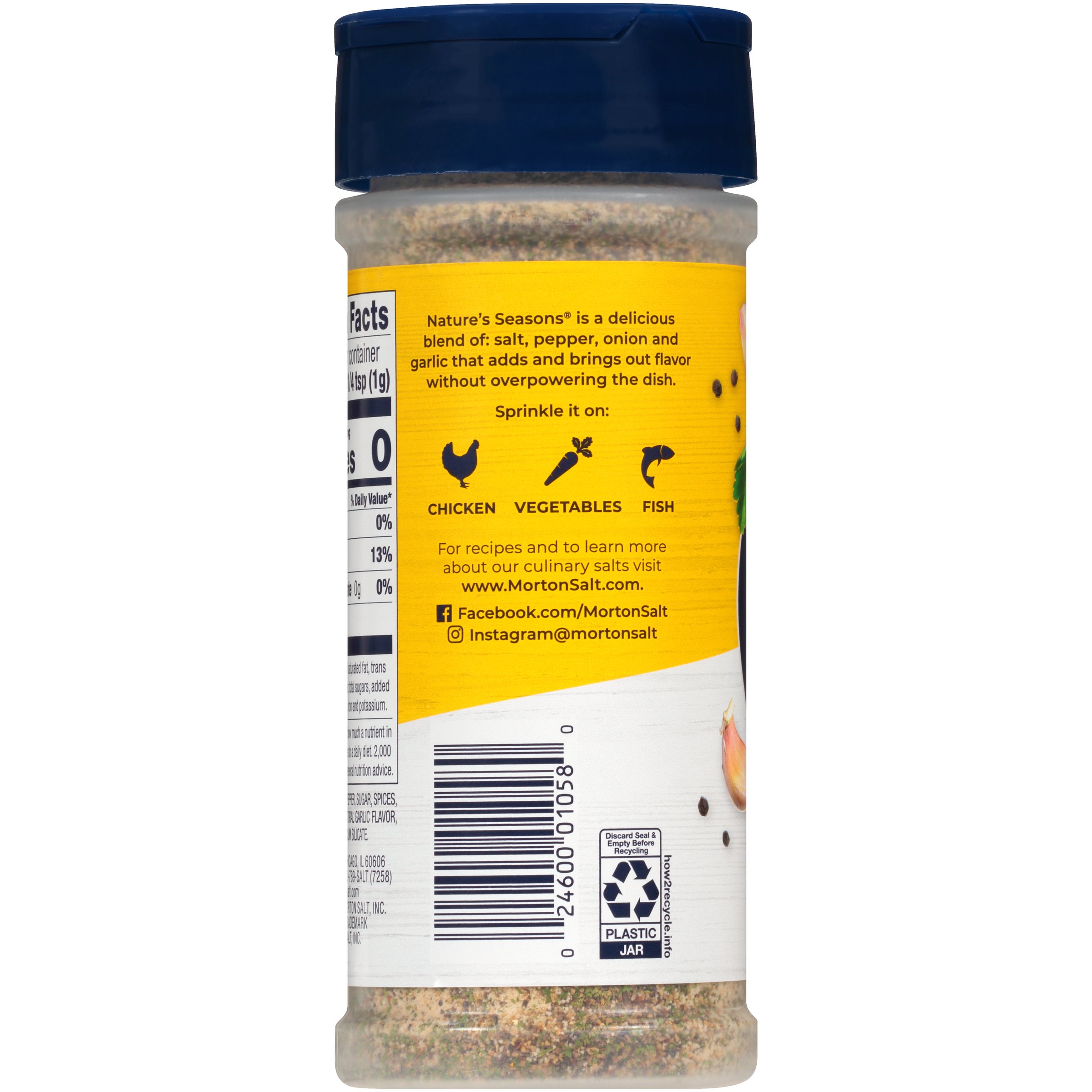 Morton Season-All Seasoned Salt - Shop Herbs & Spices at H-E-B