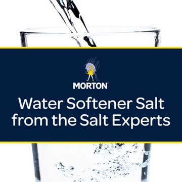 Morton Clean and Protect® Plus Rust Defense® Water Softener Salt Pellets, 40 lb bag
