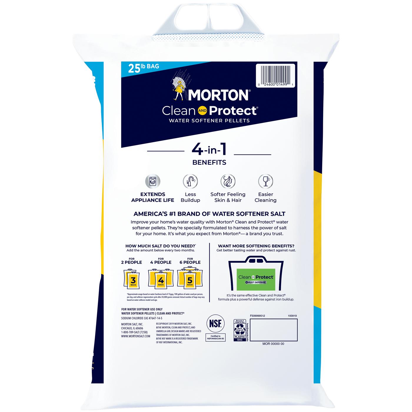 Morton Clean and Protect® Water Softener Salt Pellets; image 3 of 5