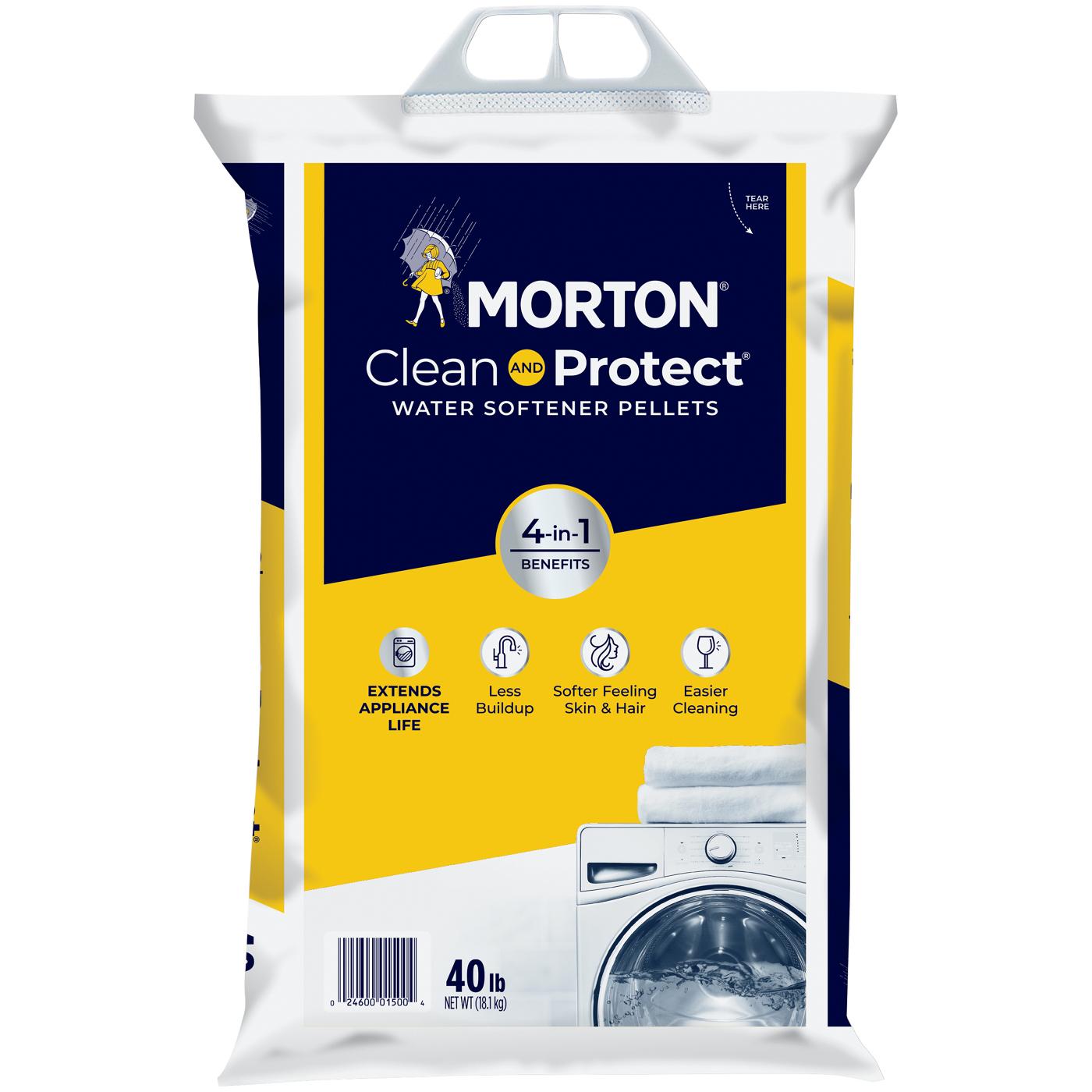 Morton Clean and Protect® Water Softener Salt Pellets; image 1 of 5