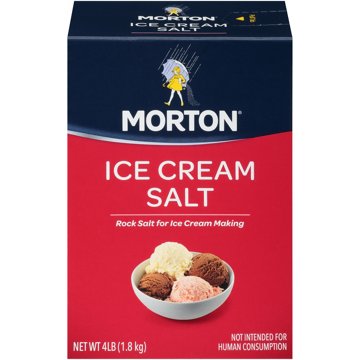 Morton Ice Cream Salt, 4 lb