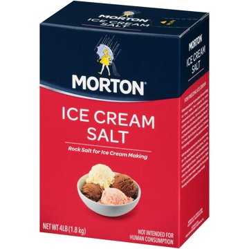 Morton Ice Cream Salt, 4 lb