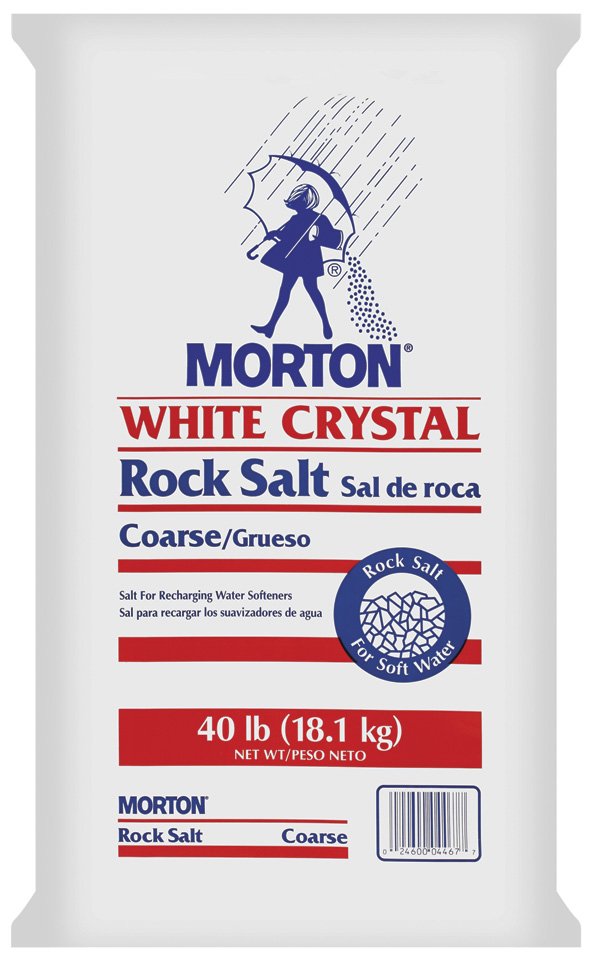 Morton Coarse White Crystal Rock Salt Shop Plumbing at HEB