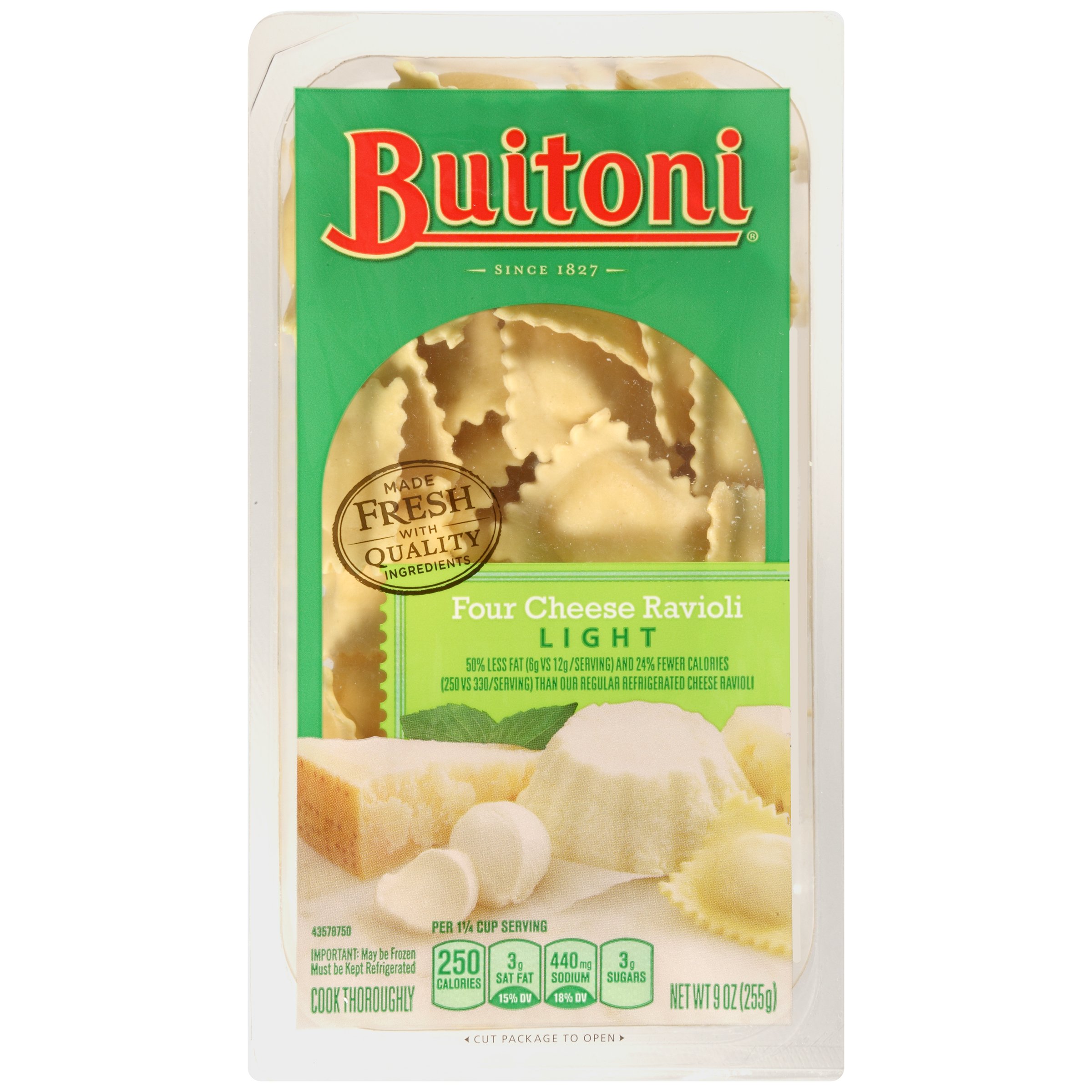 Buitoni Light Four Cheese Ravioli Shop Entrees & Sides at HEB