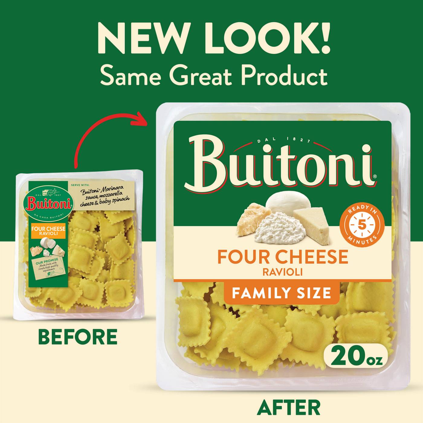 Buitoni Four Cheese Ravioli; image 4 of 5