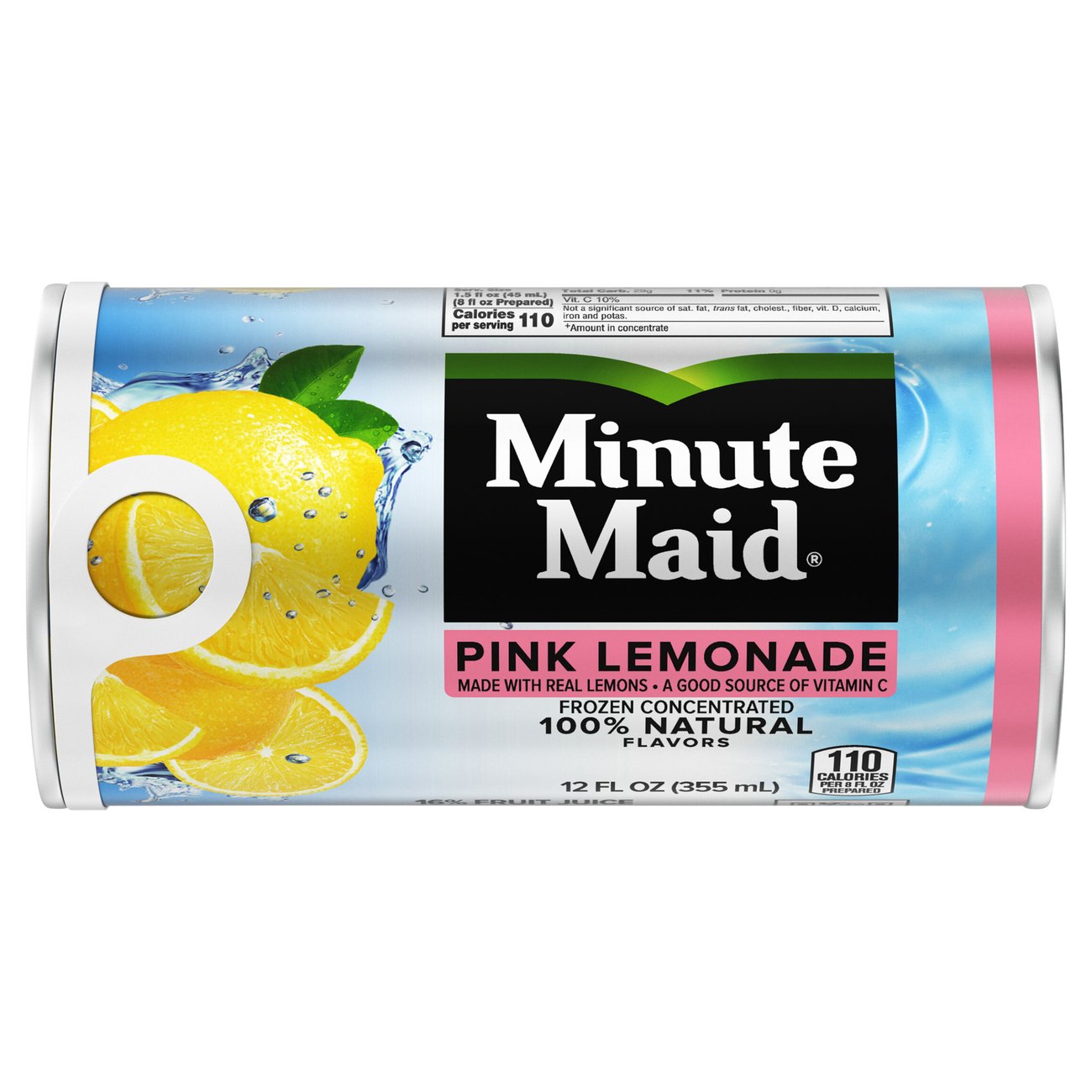 Minute Maid Premium Frozen Pink Lemonade Shop Juice Smoothies