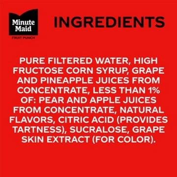 Minute Maid Fruit Punch Juice Drink, 59 oz