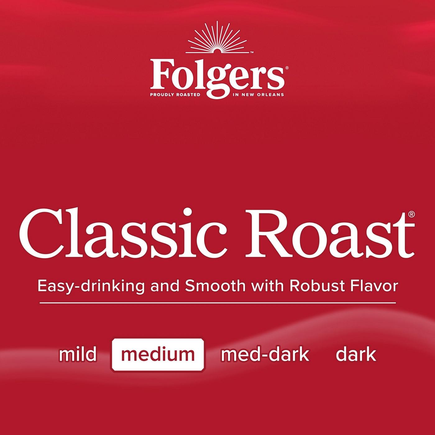 Folgers Classic Roast Instant Coffee; image 3 of 6