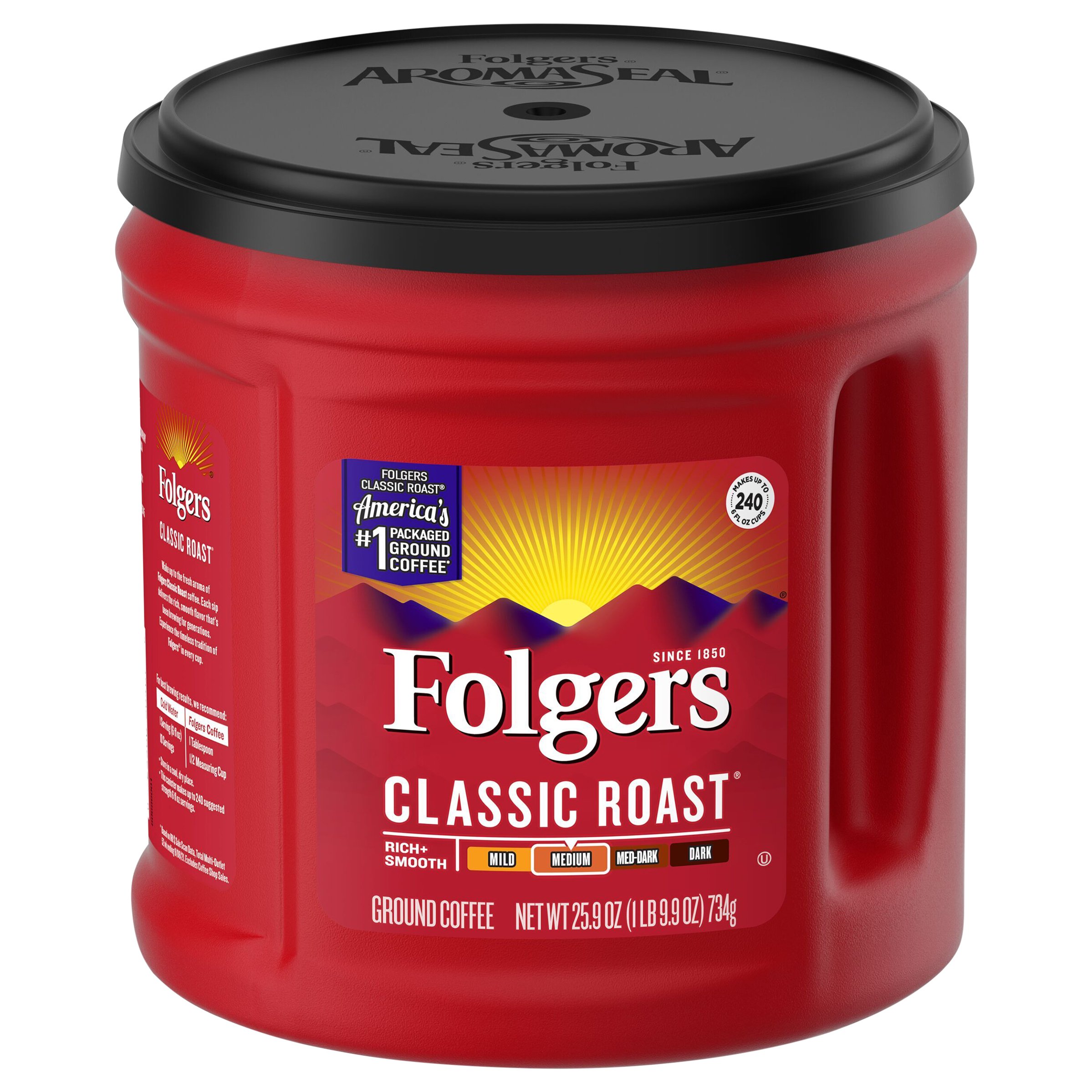Folgers Classic Roast Medium Roast 