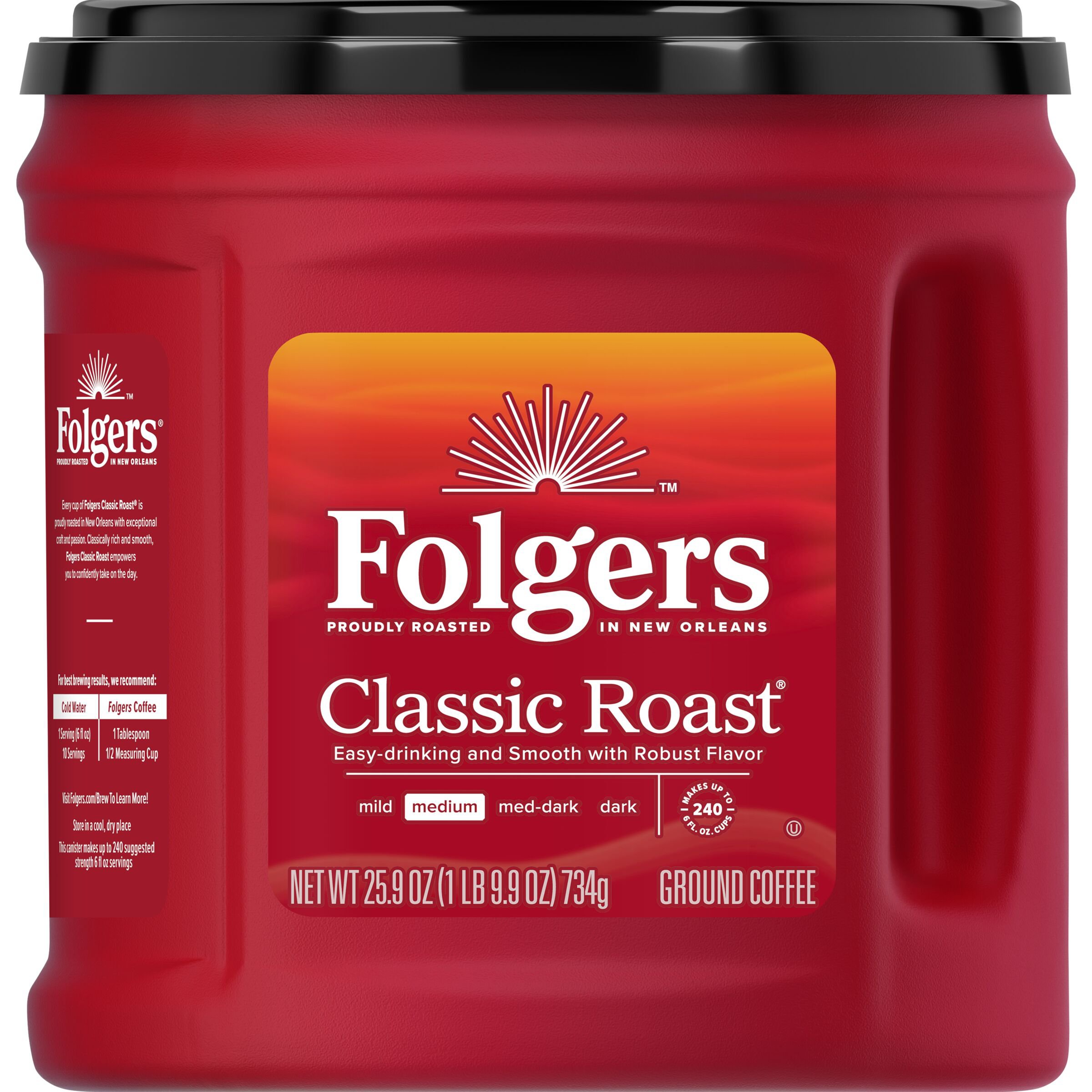 Folgers Classic Roast Medium Roast 