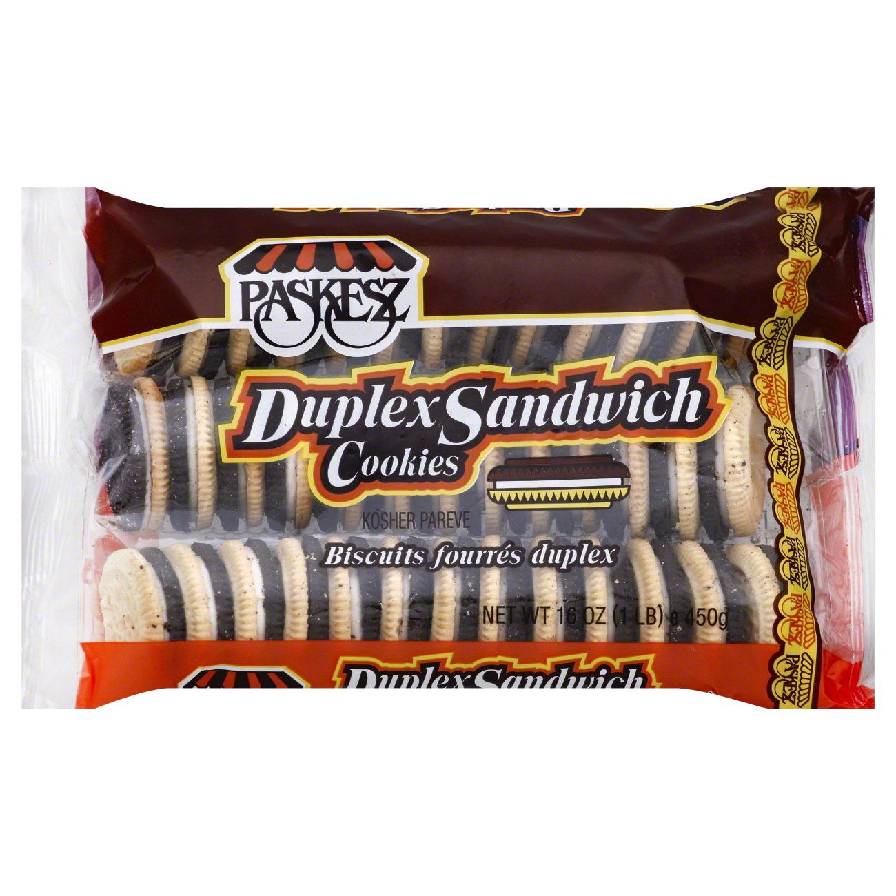 Paskesz Duplex Creme Sandwich Cookies Shop Snacks & Candy at HEB