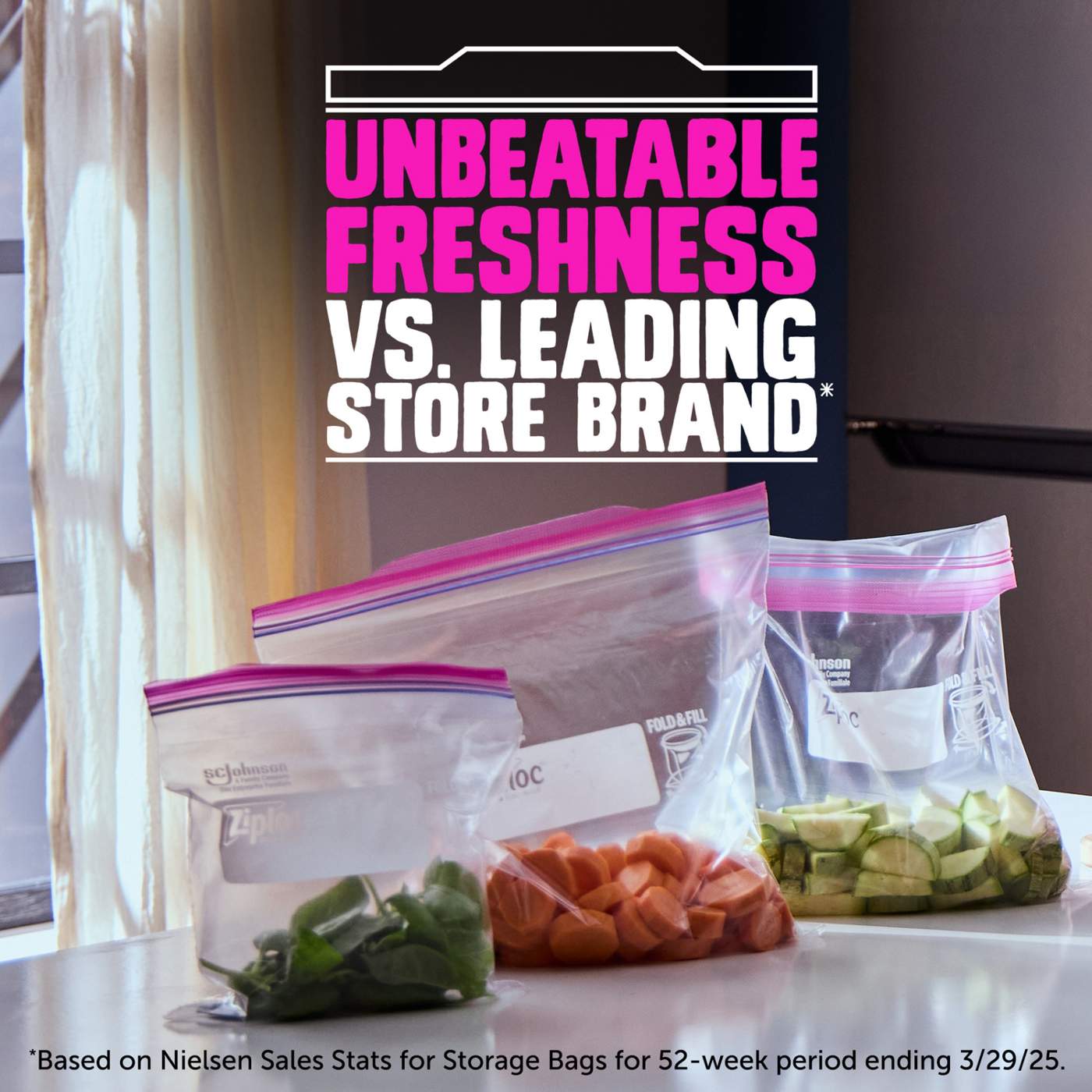 Ziploc Gallon Storage Bags, Stay Open Design; image 8 of 19