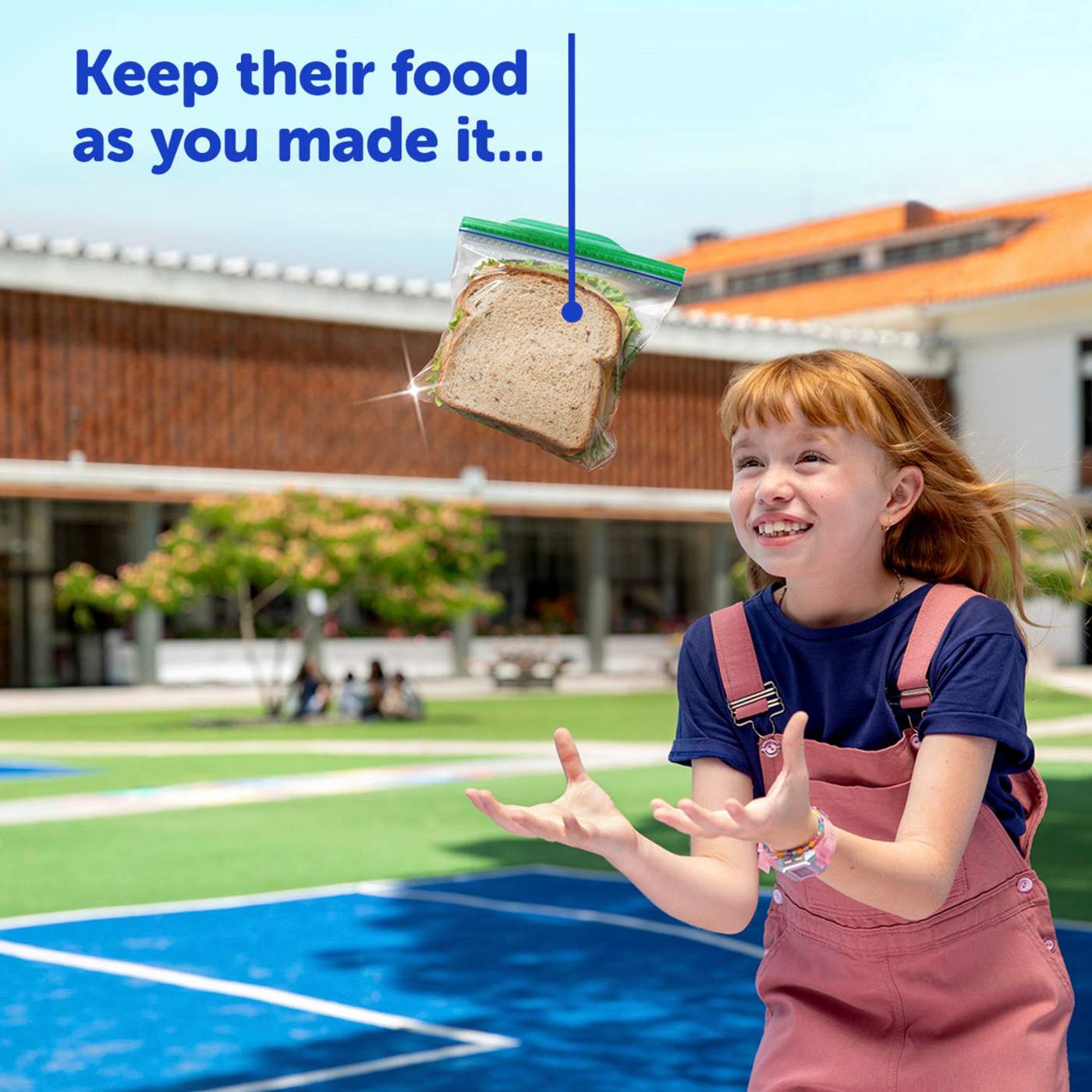 Ziploc Sandwich Bags with EasyGuide Texture, Grip ’n Seal Technology; image 3 of 15