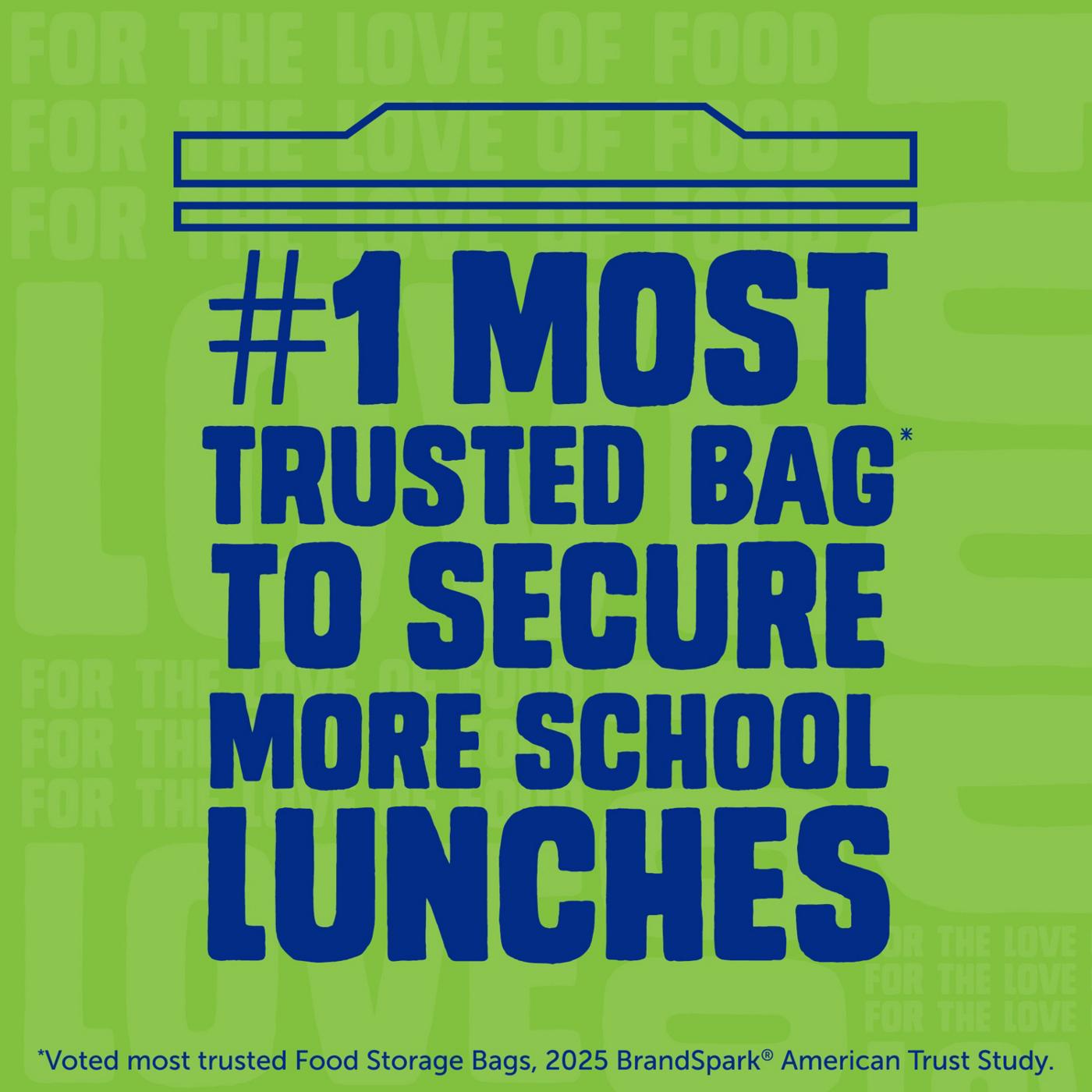 Ziploc Sandwich Bags with EasyGuide Texture, Grip ’n Seal Technology; image 8 of 15