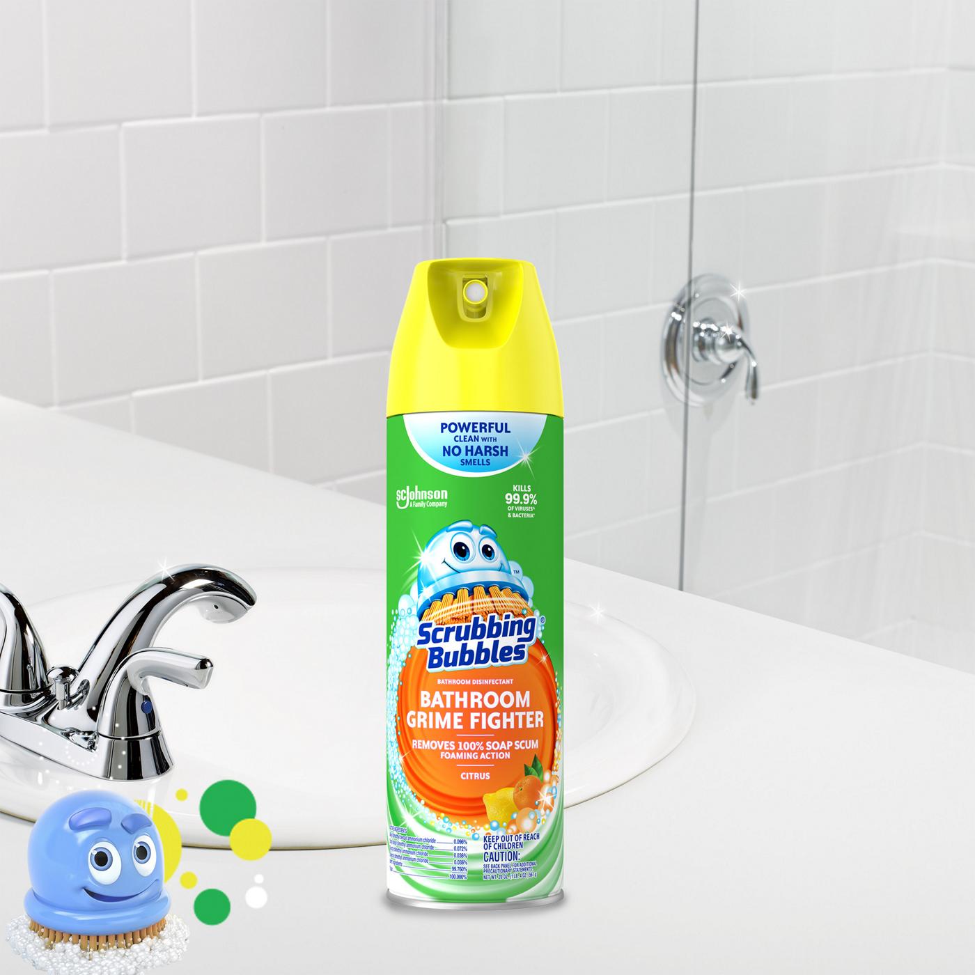 Scrubbing Bubbles Citrus Scent Bathroom Grime Fighter; image 9 of 9