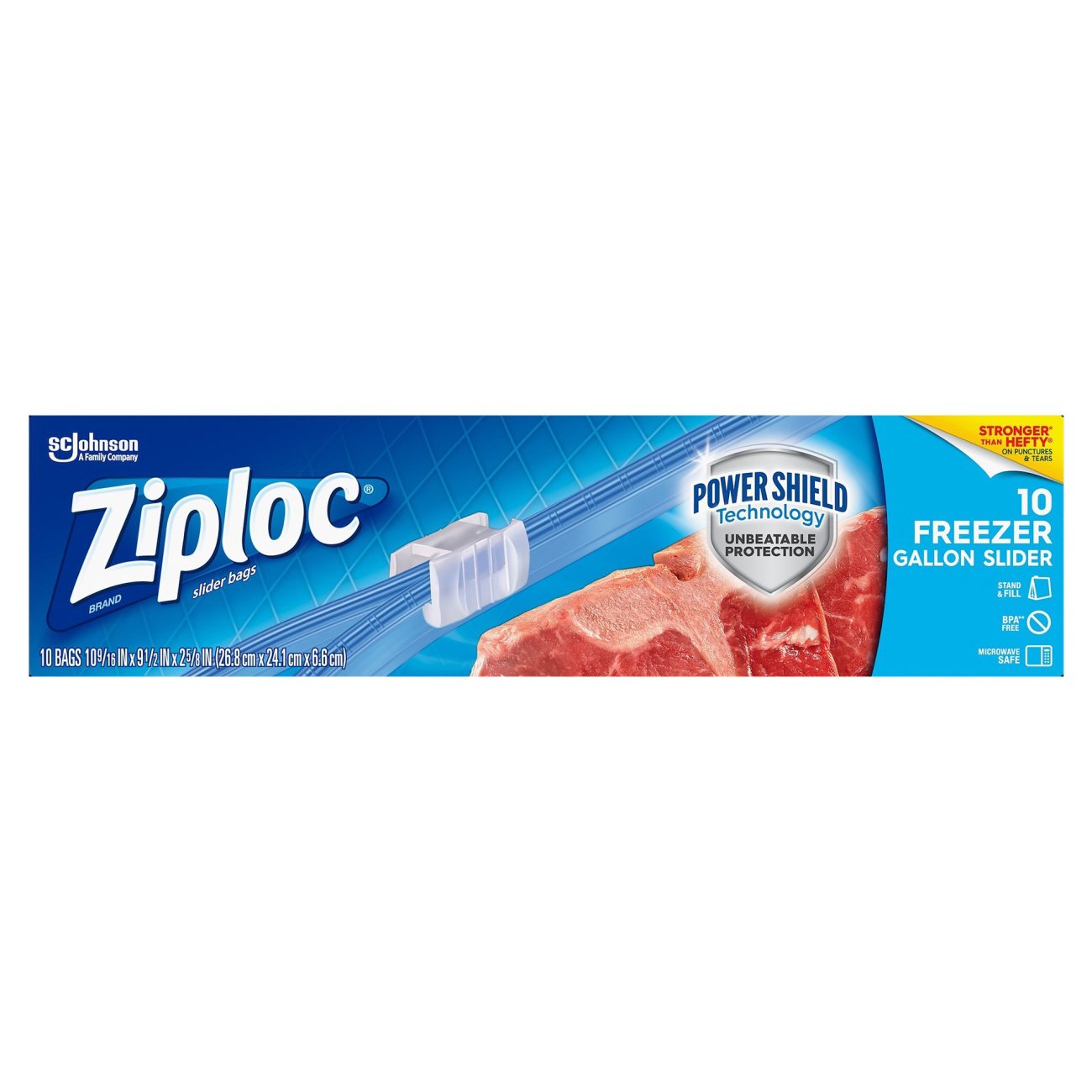 Ziploc Slider Freezer Gallon Bags Shop Storage bags at HEB