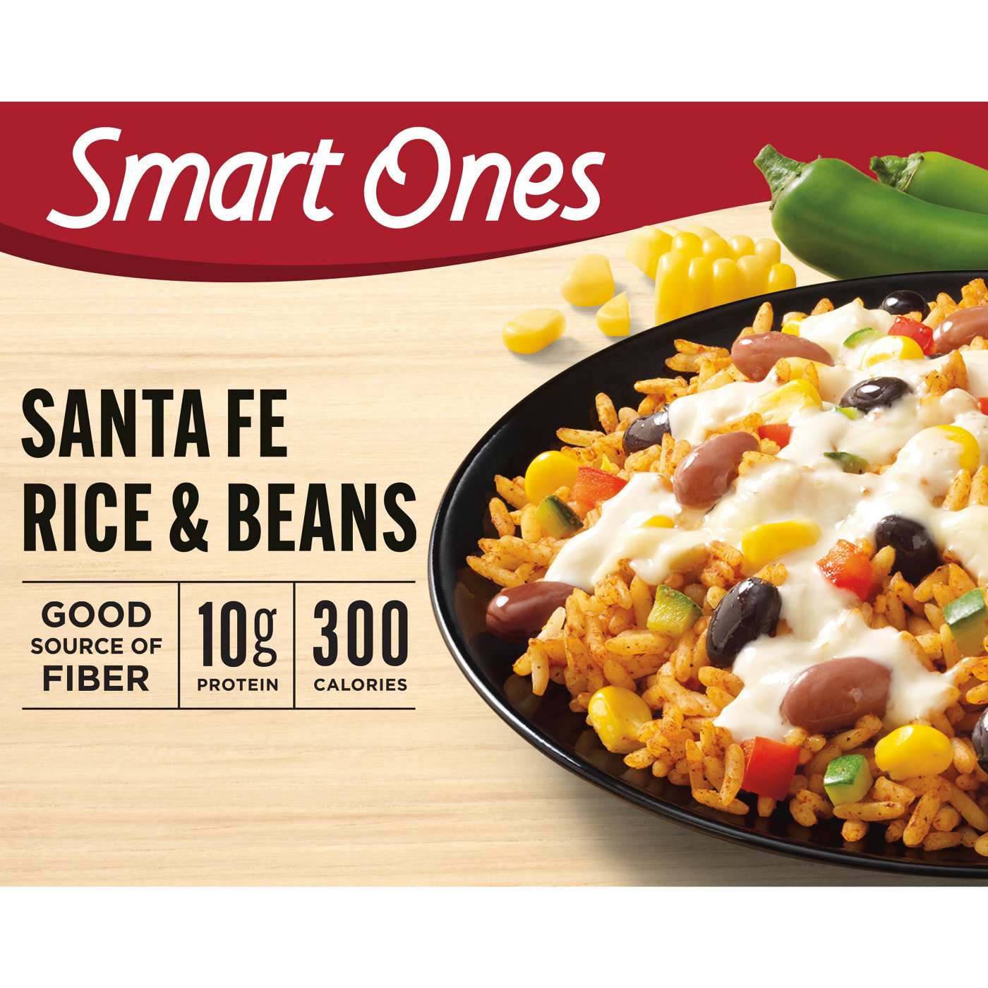 Smart Ones Santa Fe Rice & Beans Frozen Meal; image 1 of 2