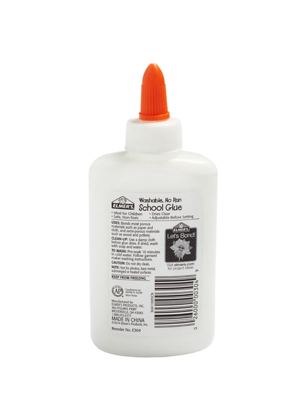 Elmer's Washable No Run School Glue; image 2 of 2