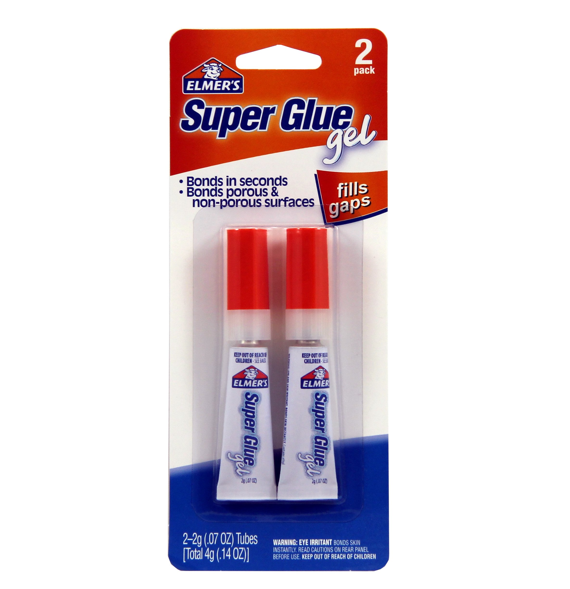 Elmer's Super Glue Gel Twin Pack Shop Adhesives & Tape at HEB