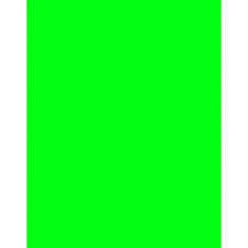 Neon Green Poster Board Shop School & Office Supplies at HEB