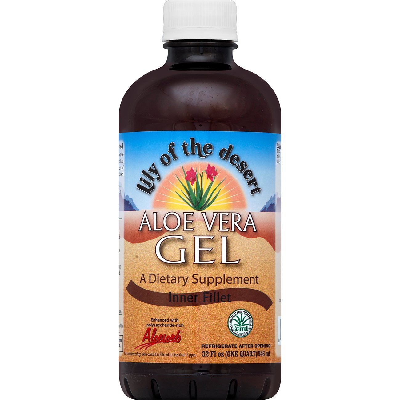 Lily of the Desert Organic Aloe vera Gel Shop Herbs & Homeopathy at HEB